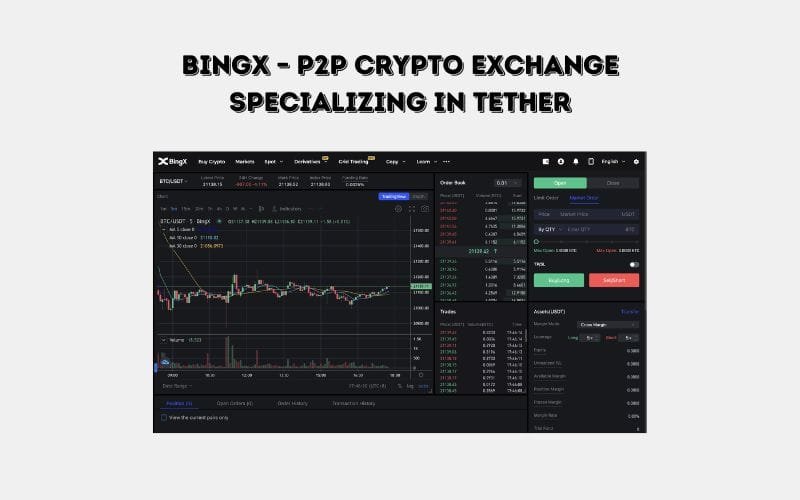 BingX – P2P Crypto Exchange Specializing in Tether