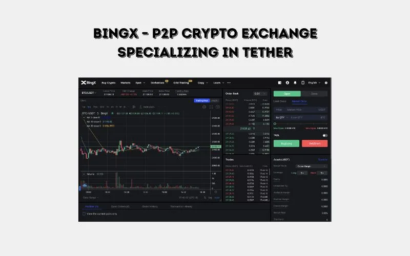 BingX – P2P Crypto Exchange Specializing in Tether