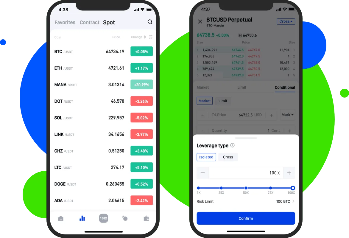Phemex-app