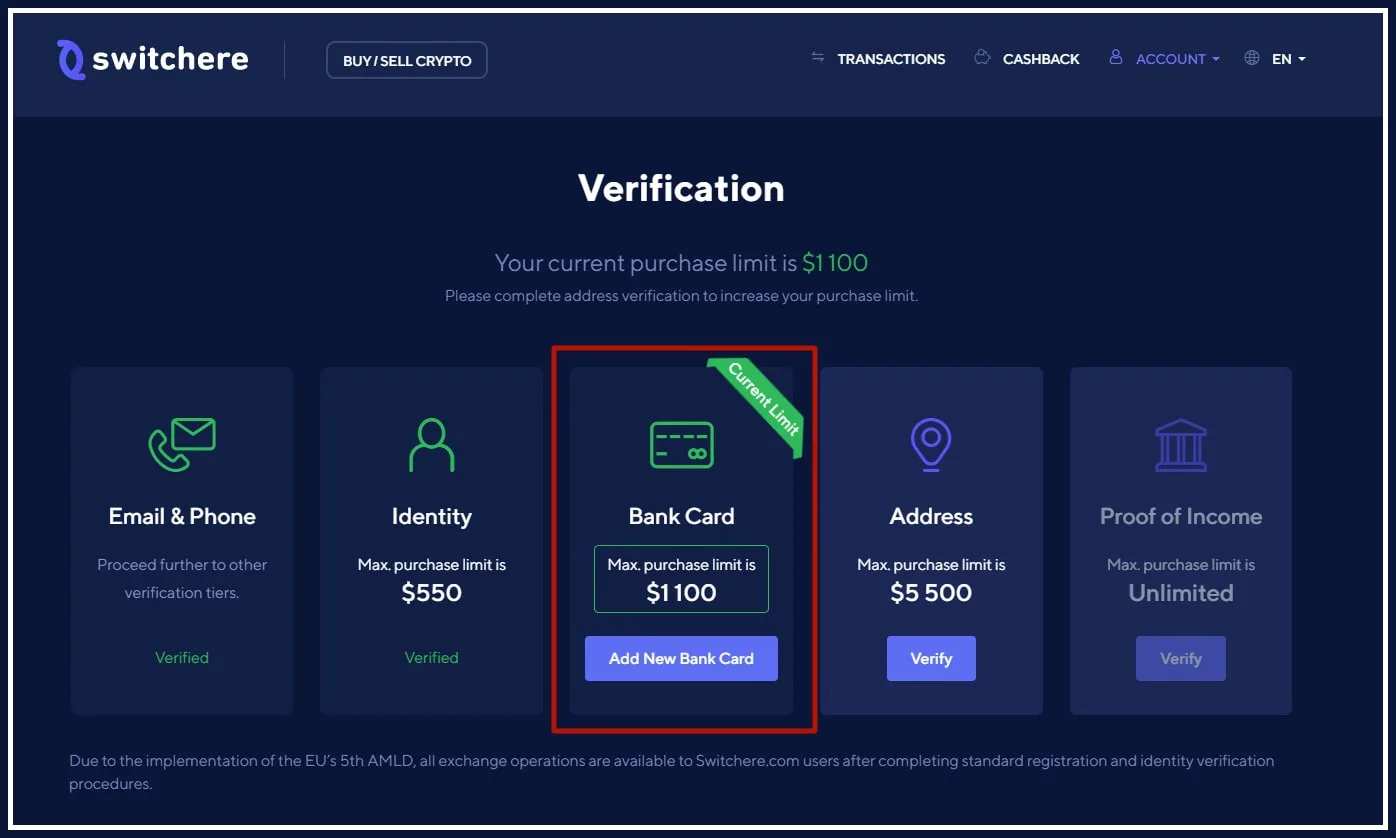 Switchere-KYC