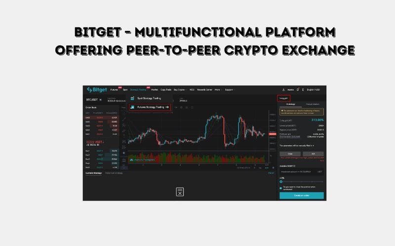 Bitget – Multifunctional Platform Offering Peer to Peer Crypto Exchange