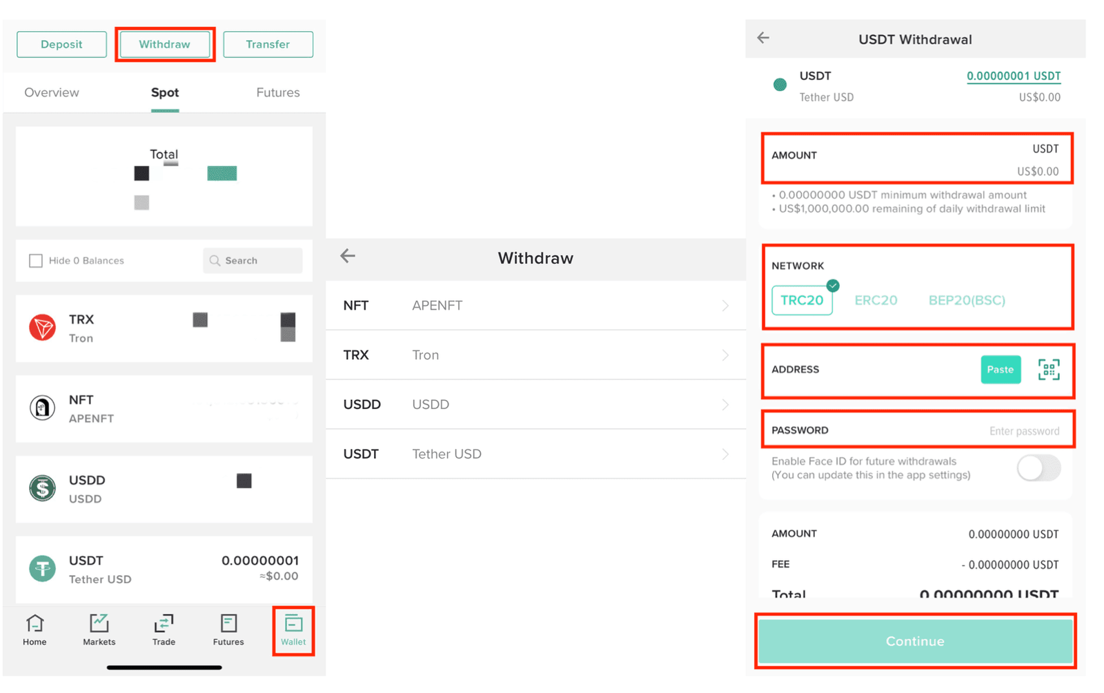 poloniex-withdraw-with-app